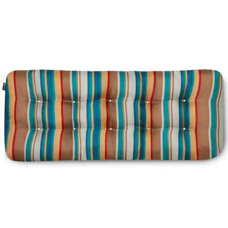 Indoor/Outdoor Bench Cushion, 54 X 18 X 5, Santa Fe Stripe